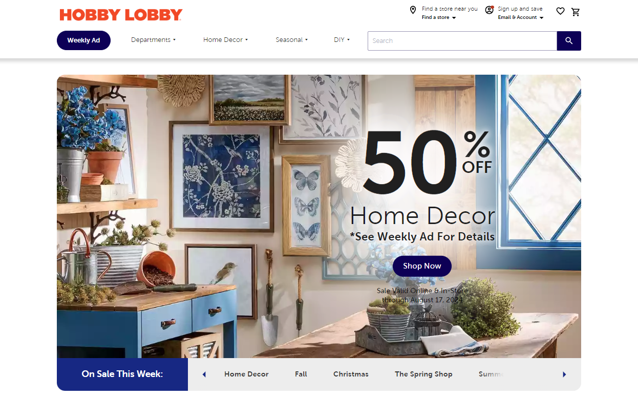 Ảnh chụp màn hình trang web Hobby Lobby.png