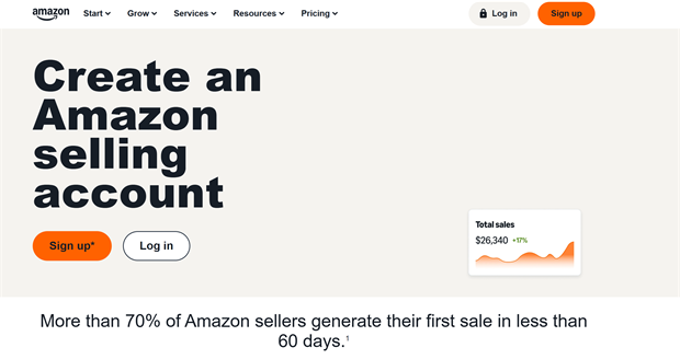 Tài khoản người bán Amazon