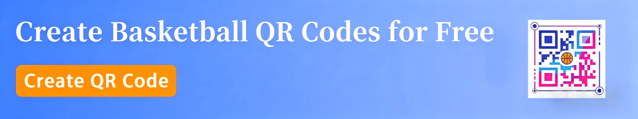 tạo m&atilde; QR b&oacute;ng rổ