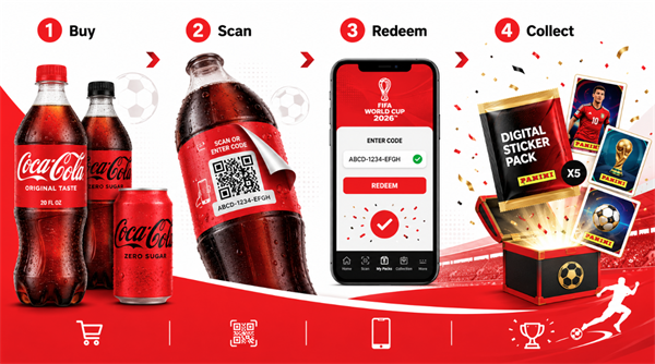scan and redeem Coca Cola FIFA 2026 Code quét và đổi mã Coca Cola FIFA 2026
