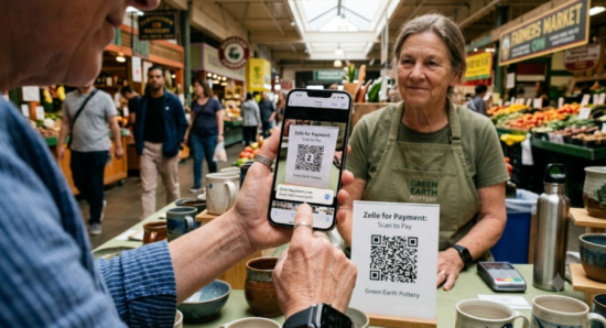 zelle m&atilde; QR