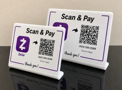 thanh to&aacute;n m&atilde; QR zelle