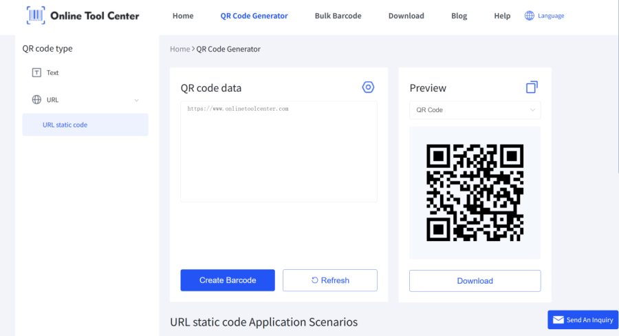 tạo m&atilde; li&ecirc;n kết qr